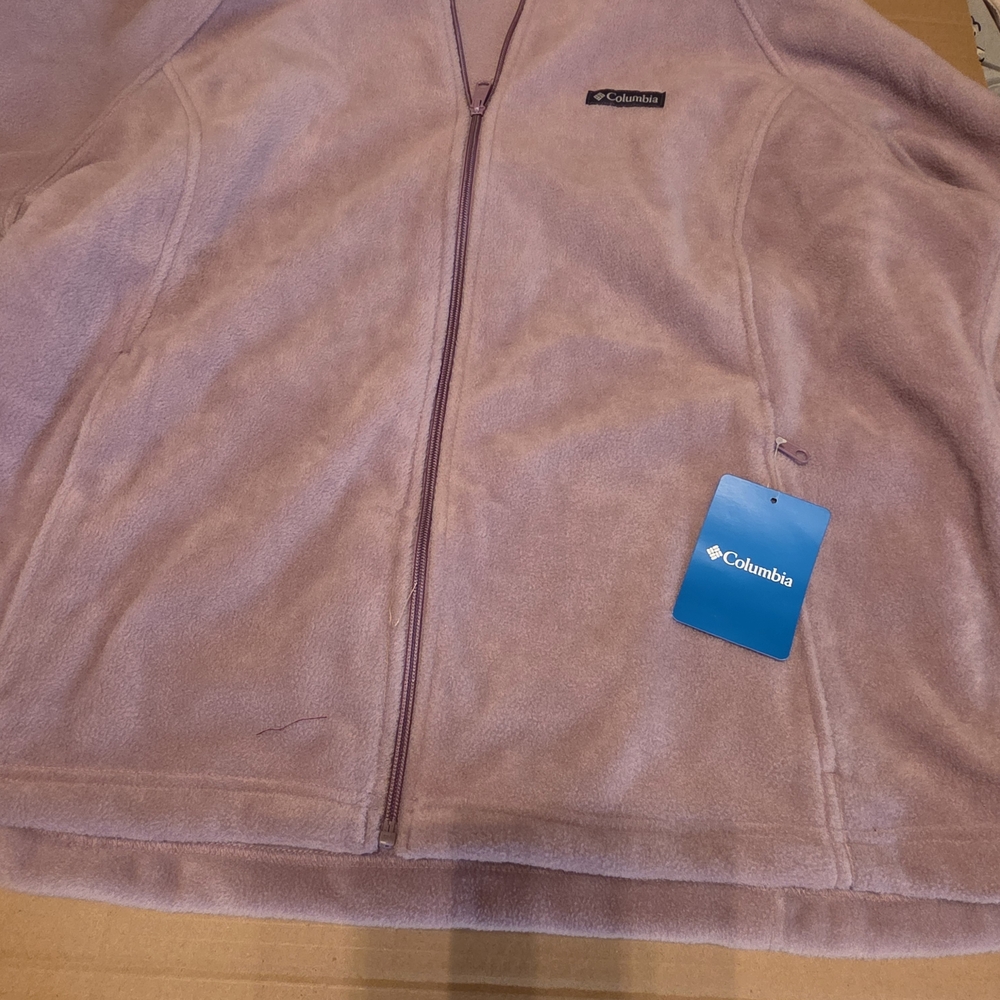 Columbia Lavender Fleece Jacket